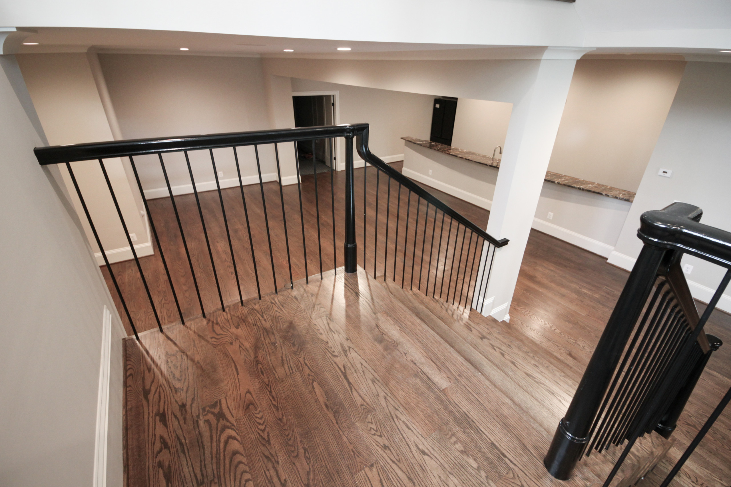 89_Eclectic and Edgy Staircase in French Contemporary Residence, McLean VA 2210