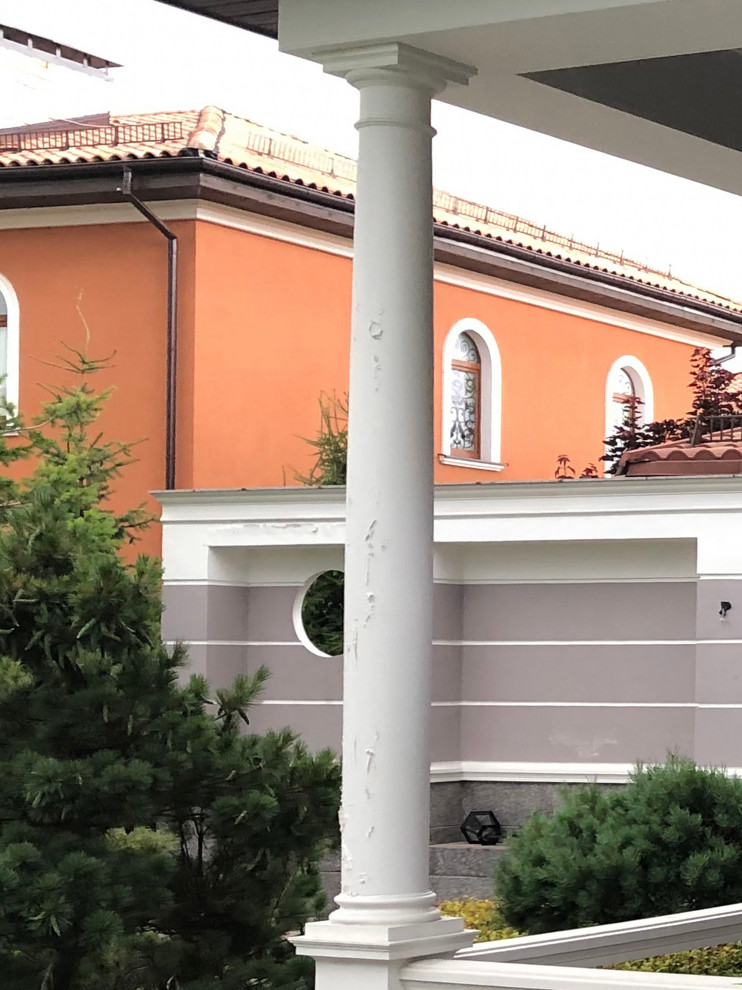 Дизайн и реконструкция фасада загородного дома