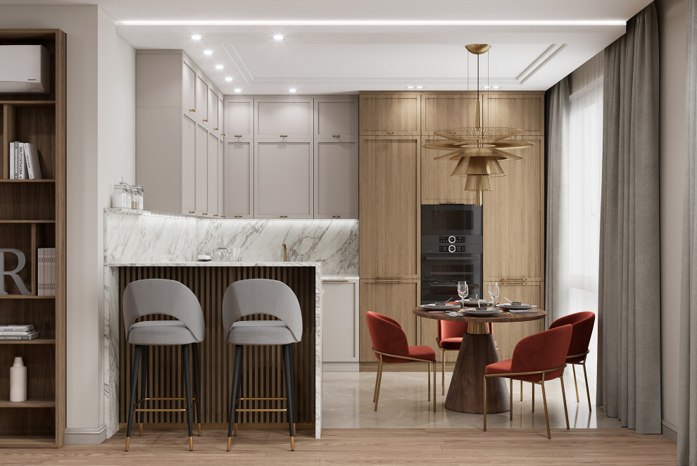 Уютный современный интерьер