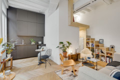 Visite Privée : Un 23 m2 gagne un espace nuit en mezzanine