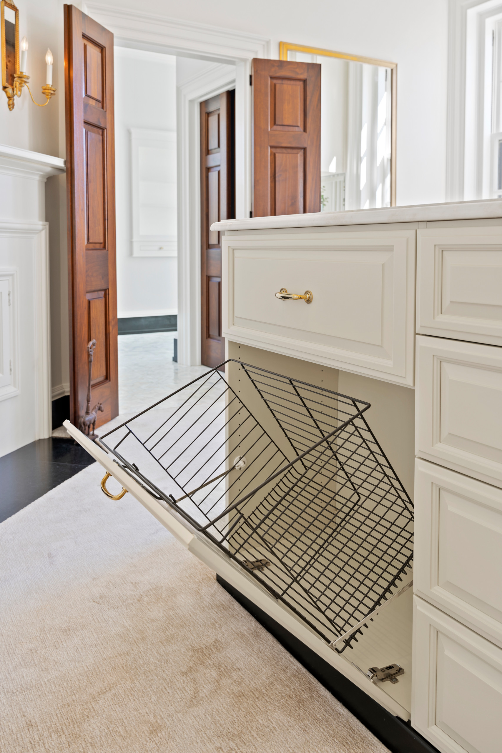 Estate Formal Dressing and Laundry Room