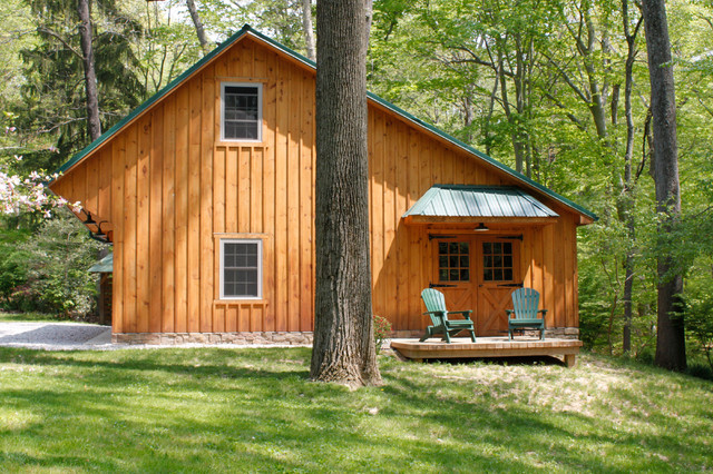 Detached garage in Elkton, MD lantlig-garage