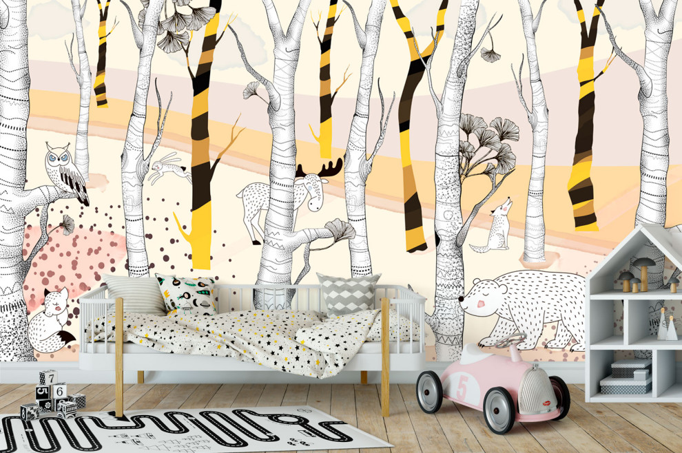 Коллекция фотообоев Woodland