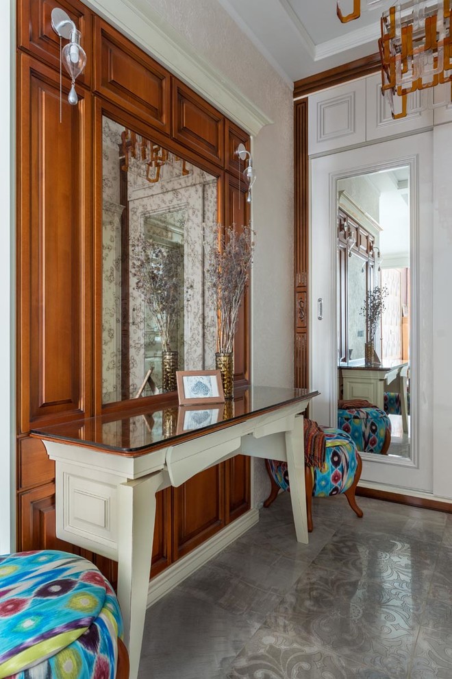 Квартира с ромбами