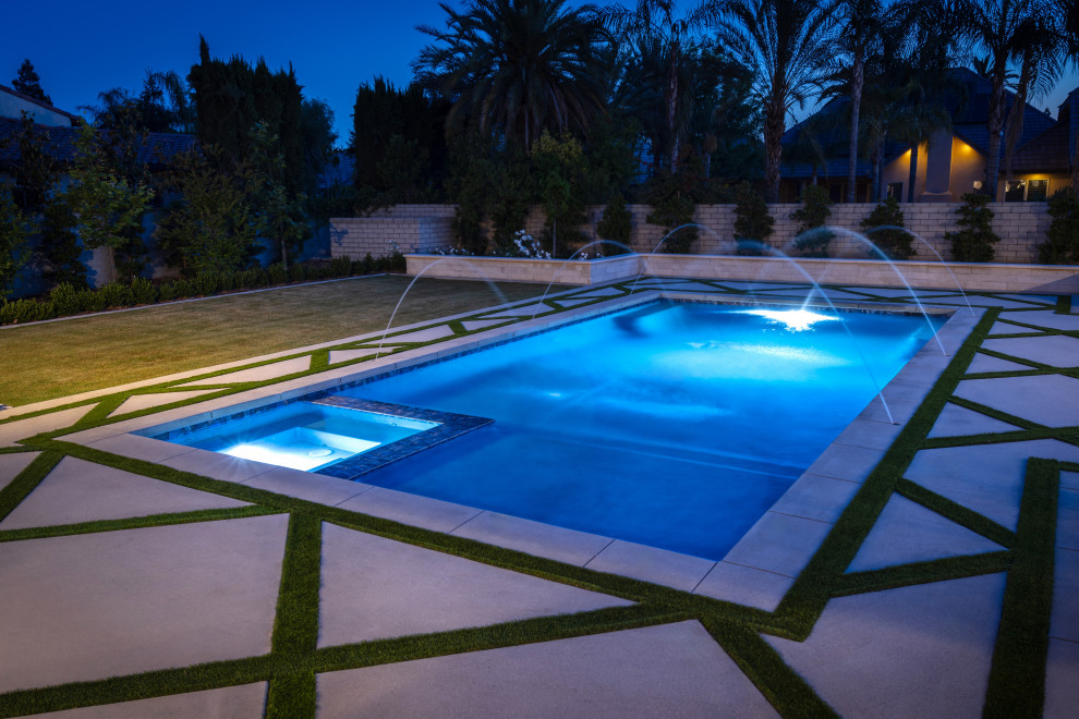 Resort-Style Pool & Outdoor Living | French Country Transitional Estate