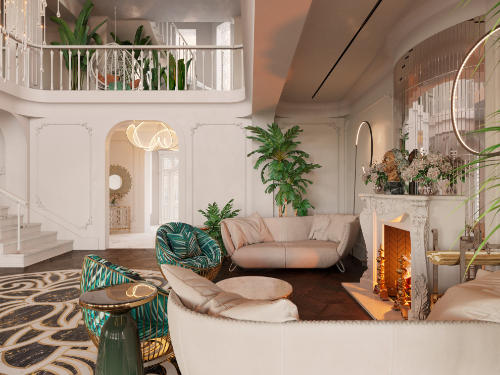 Проект элитного дома. Коттеджный поселок "Резиденции Бенилюкс" в Подмосковье.