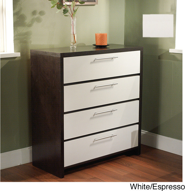 Simple Living Four-Drawer Contemporary Chest