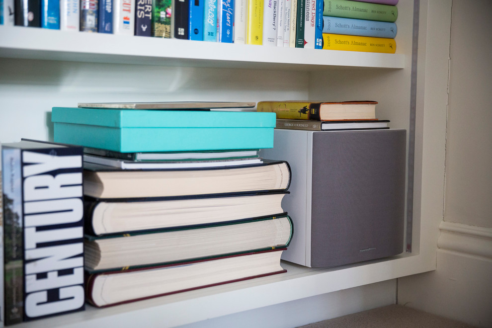 Modern living room in London.