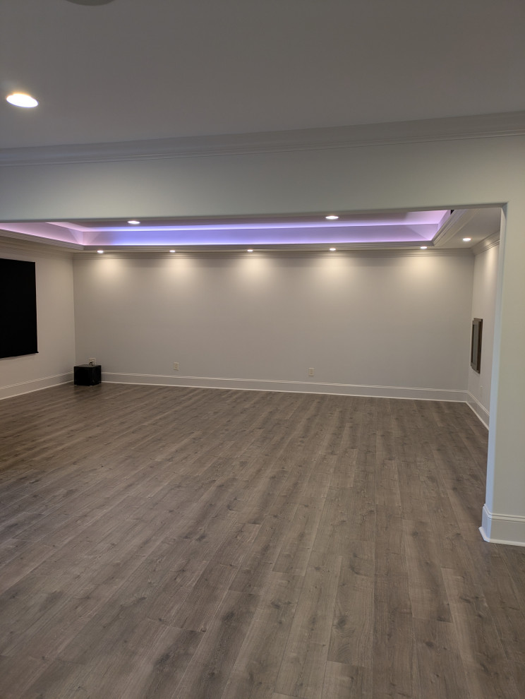 Upscale Full  Basement Design, Renovation, & Decor