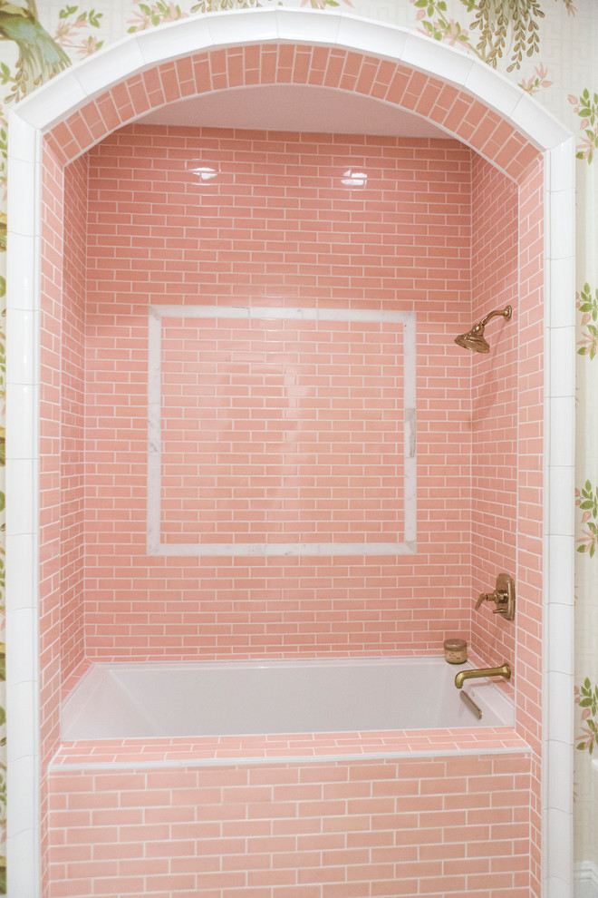 Inspiration for a traditional bathroom in Portland.