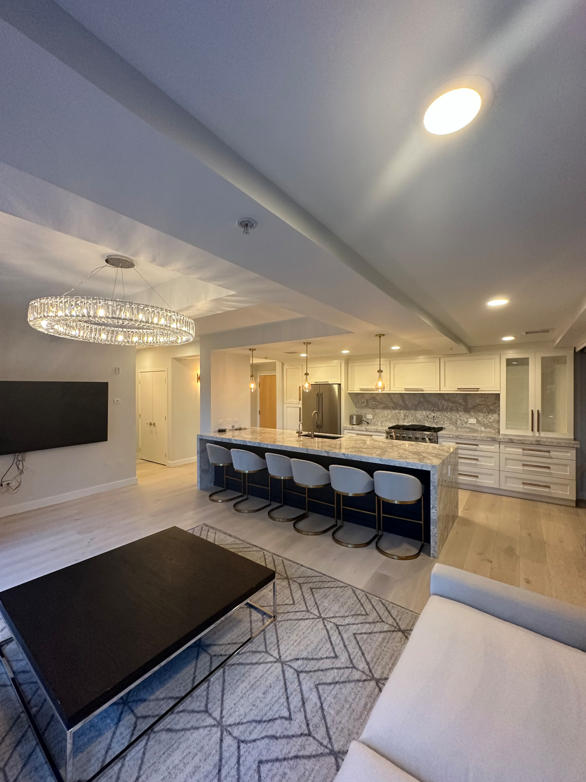 Living room photo in Phoenix