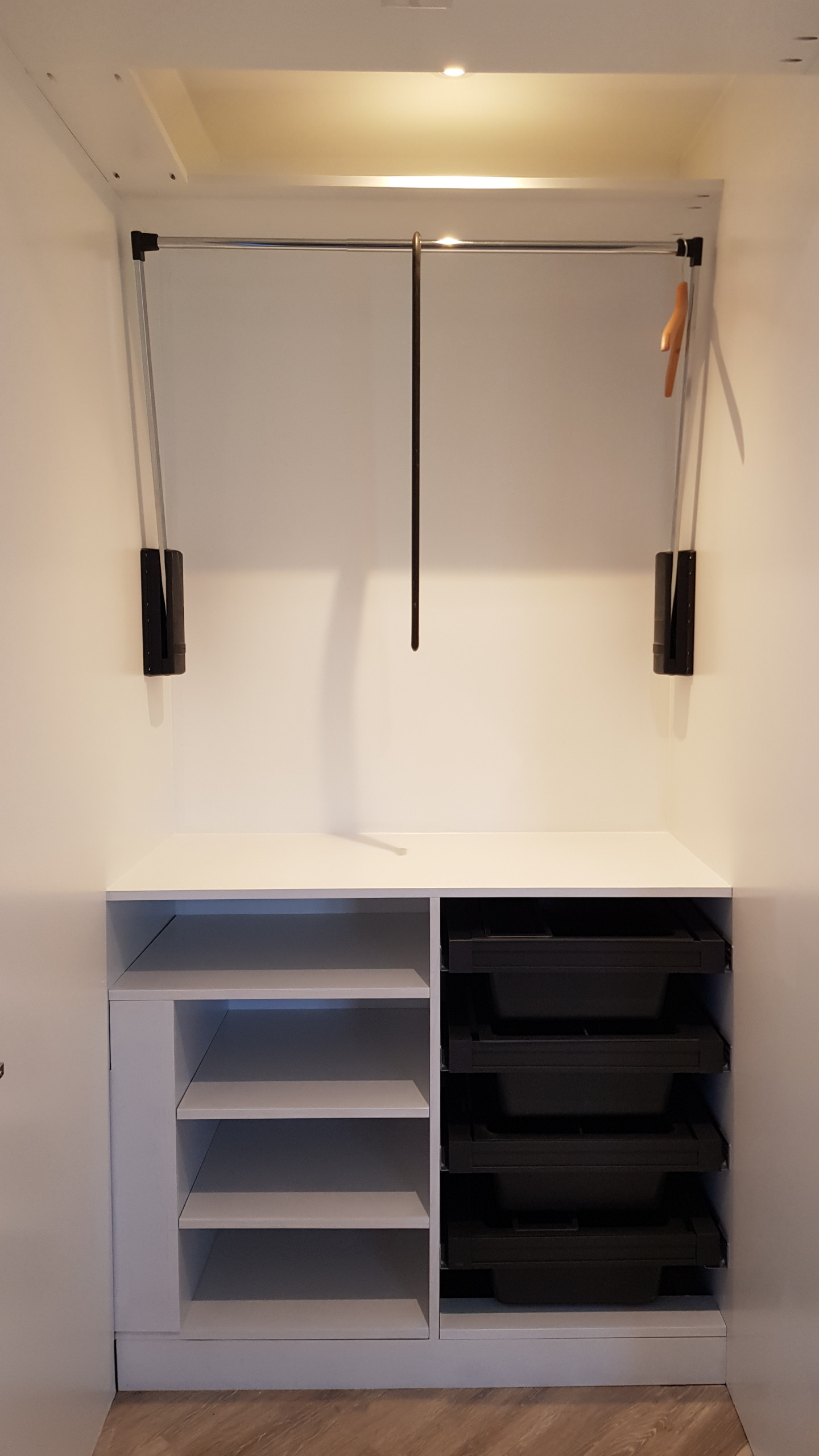 Double bedroom and family bathroom