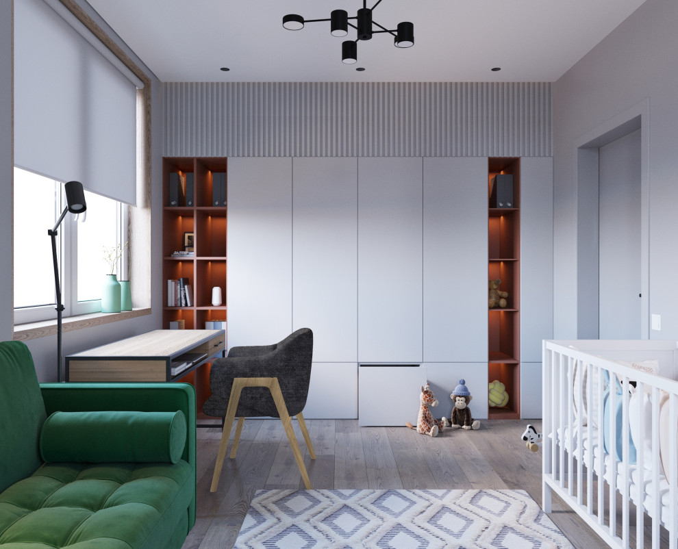 Дизайн трёхкомнатной квартиры  97 м2