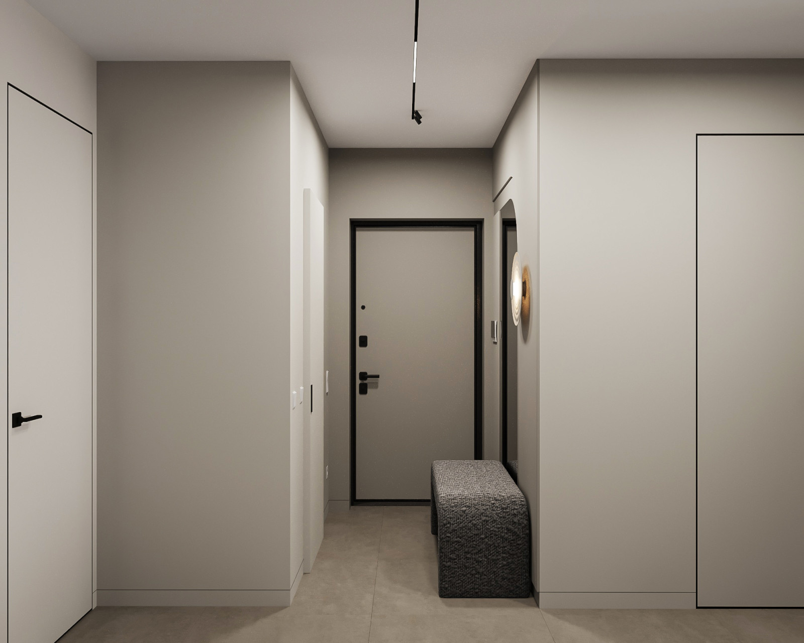 Дизайн-проект 3х-комнатной квартиры в "ЖК БелАрт", 78 кв.м