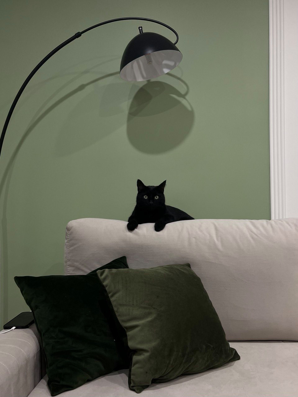 Трехкомнатная квартира в с природными оттенками