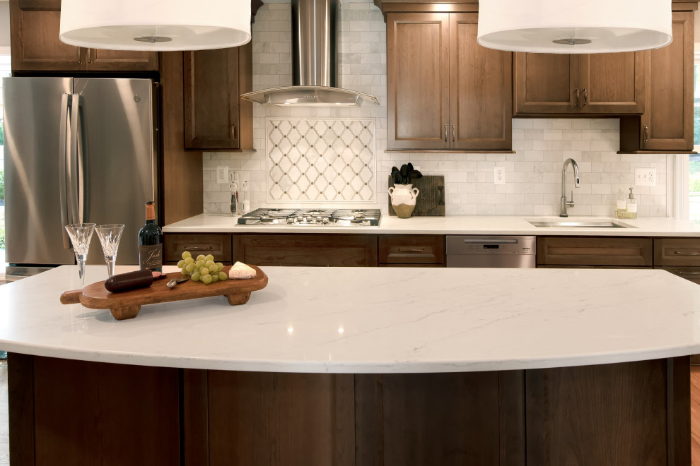 Inspiration for a transitional kitchen remodel in DC Metro