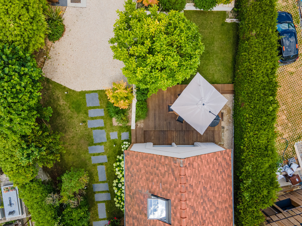 Un jardin aux allures contemporaines