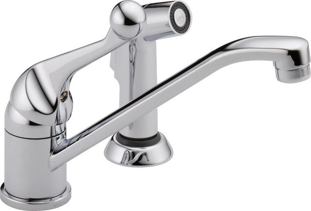 Delta 134 100 300 400 Series Single Handle Kitchen Faucet With