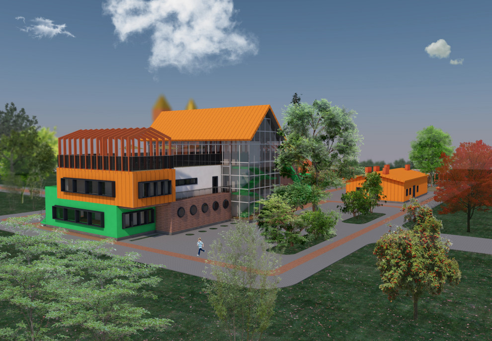 Детский Сад, Бассейн и Пищеблок