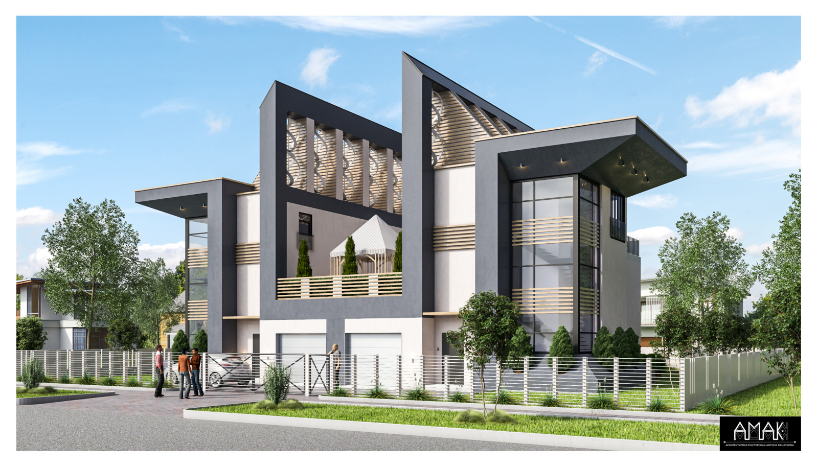 Вид с дороги