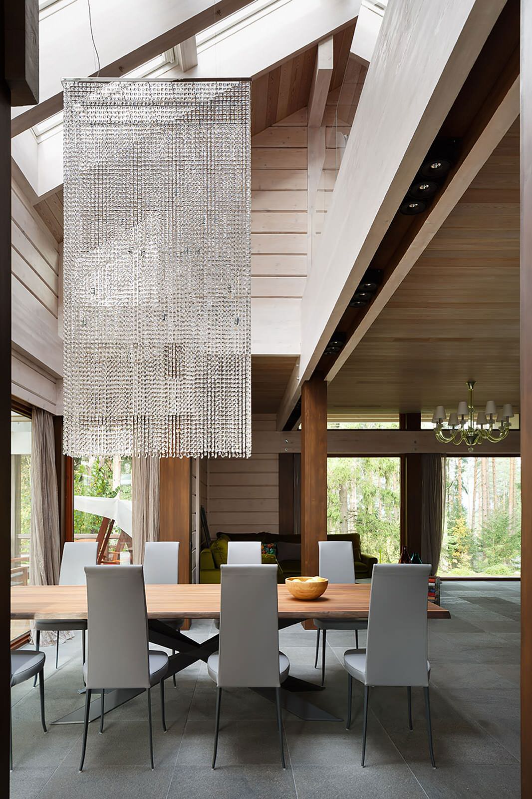 Загородный дом в Рощино. Фотографии.