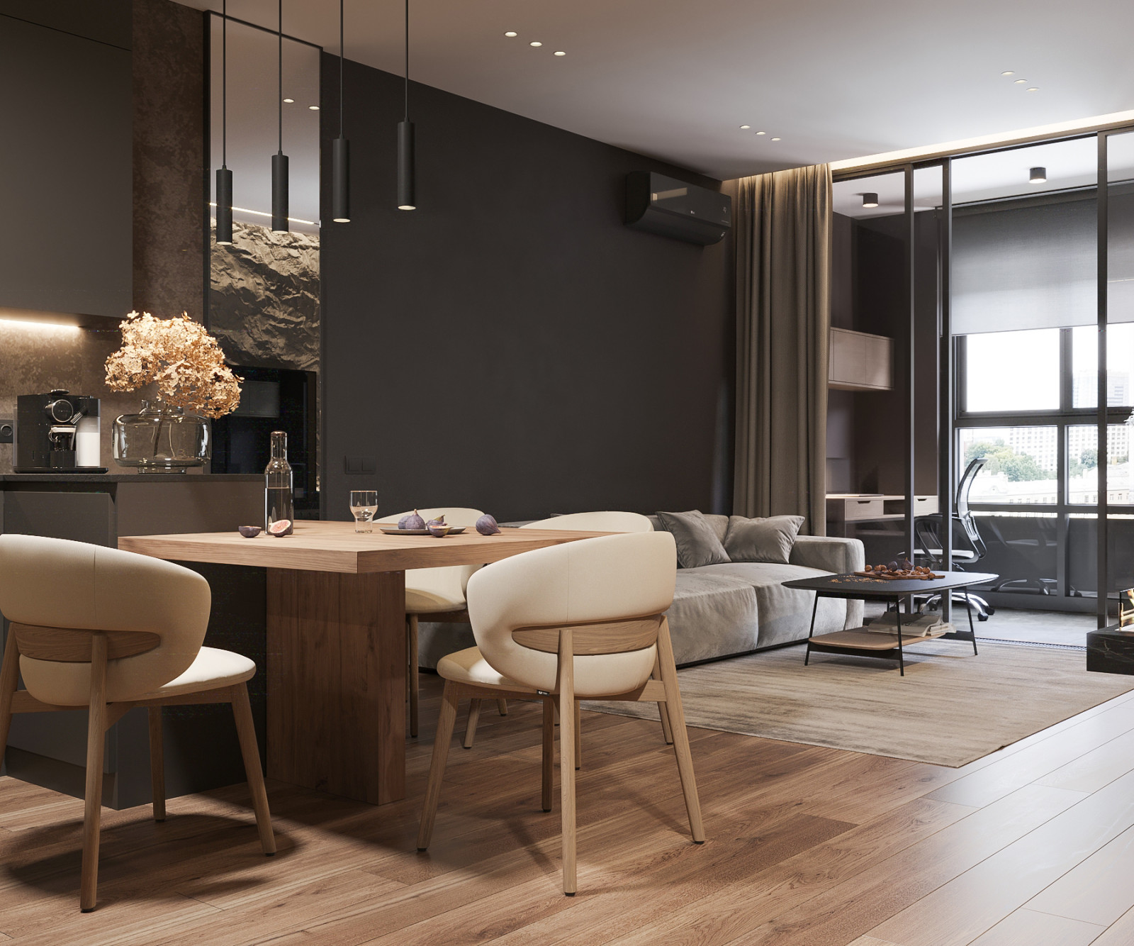 Кухня-гостиная