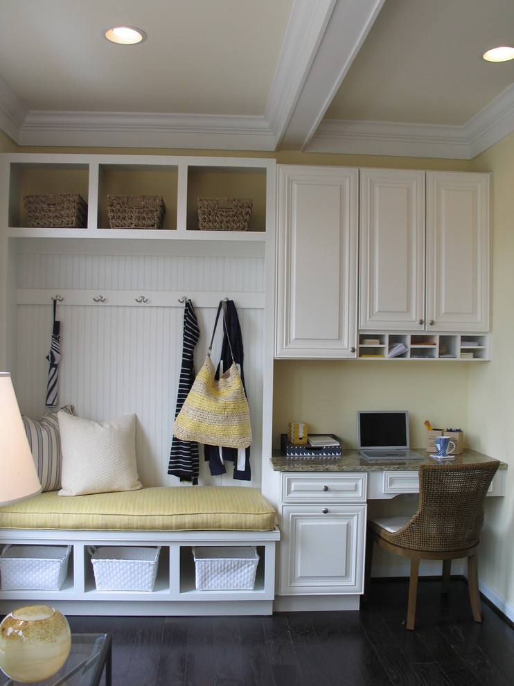 Design ideas for a traditional mudroom in DC Metro.