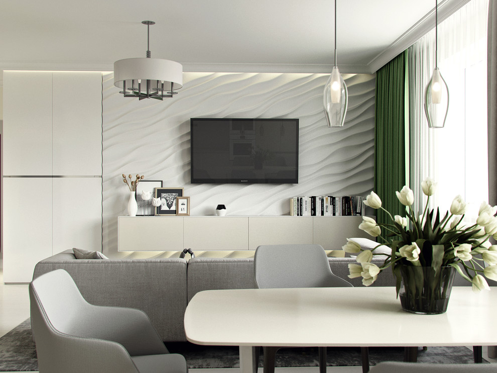 ДИЗАЙН ИНТЕРЬЕРА КУХНИ-ГОСТИНОЙ В Г. ВОРОНЕЖ