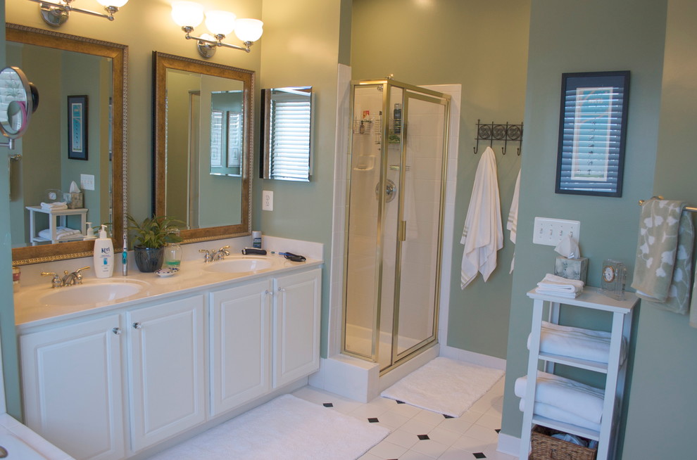 Budget master bath remodel