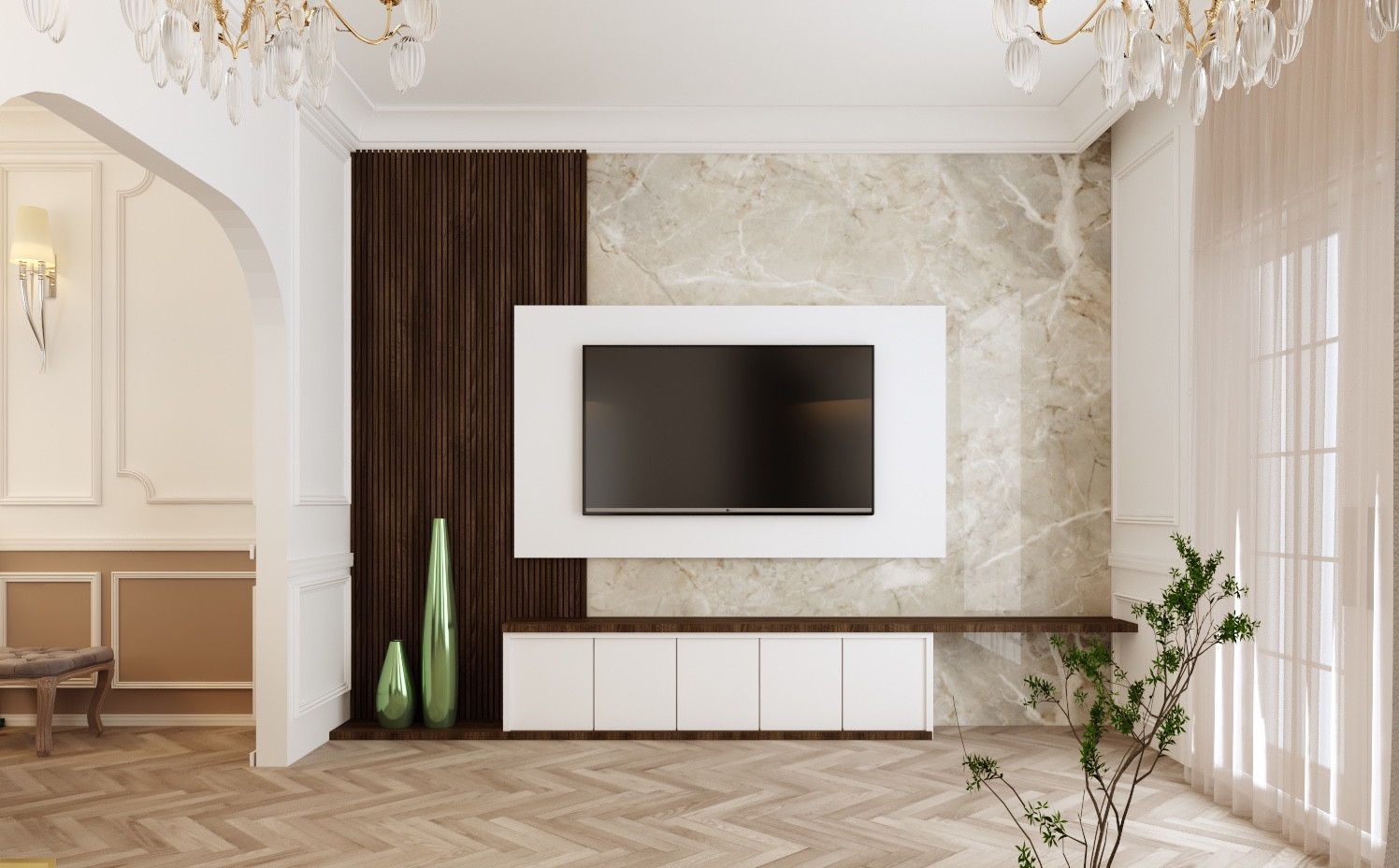 TV Wall Design