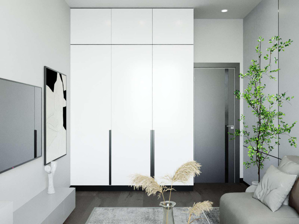 Дизайн-проект  квартира в ЖК «Живописный» 56 м²