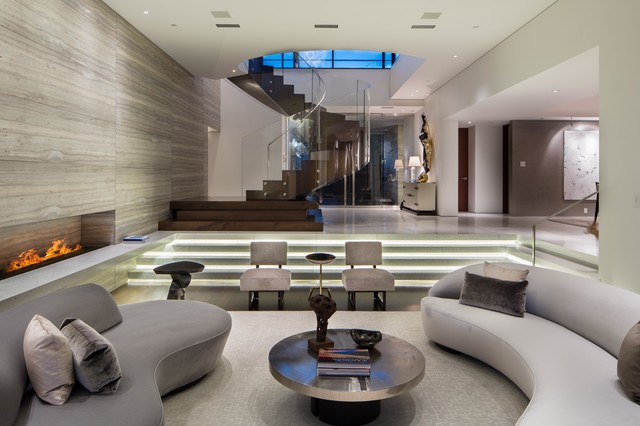 Liane Lane - Minimalistisch - Wohnbereich - Orange County - von