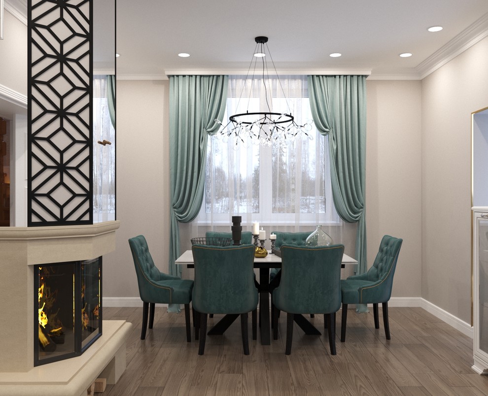 Проект реконструкции первого этажа дома в г. Отрадное, 75м.кв.