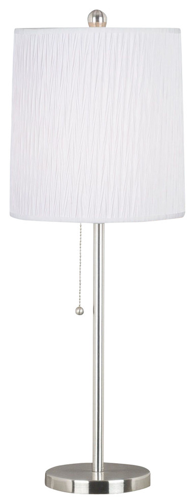 Kenroy 21016BS Selma Transitional Floor and Table Lamp