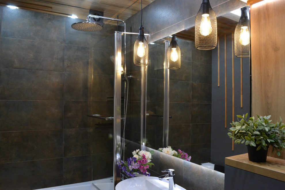 Ванная лофт