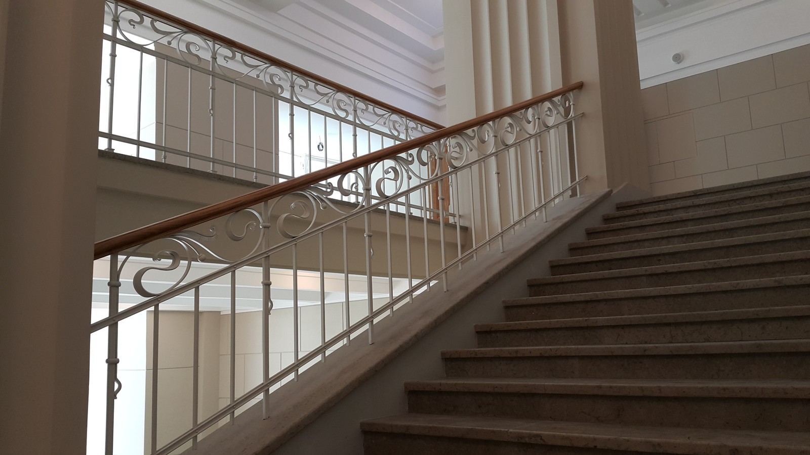 Кованые перила в ТД Пассаж