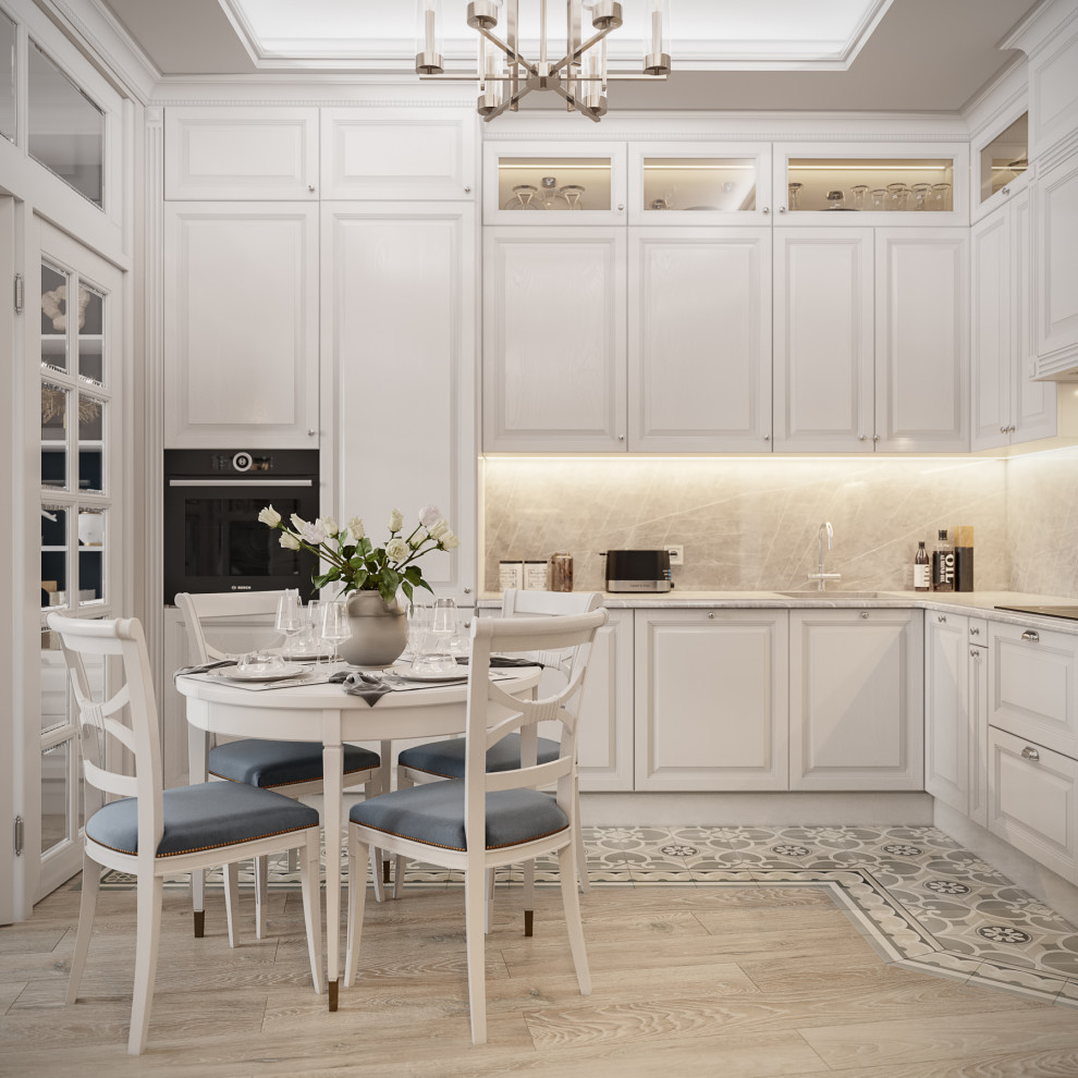 3-комнатная квартира в стиле Американская классика