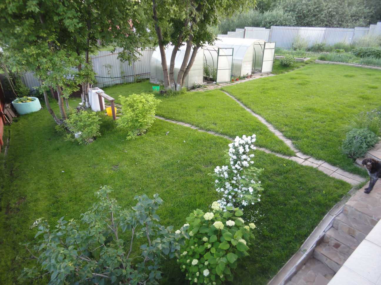 Благоустройство участка