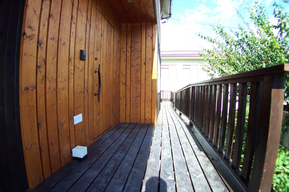 他の地域にあるアジアンスタイルのおしゃれな縁側・ポーチの写真