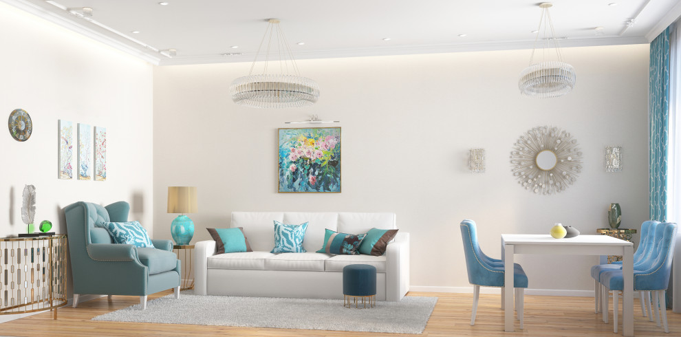 Бирюзовые акценты