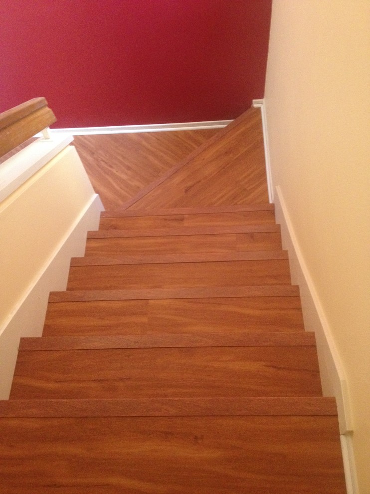 Lvt Flooring Wood Tile Made Of Vinyl Traditional Orange
