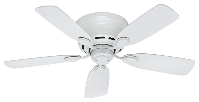 Hunter Fan Company 42 Low Profile Iv White Ceiling Fan