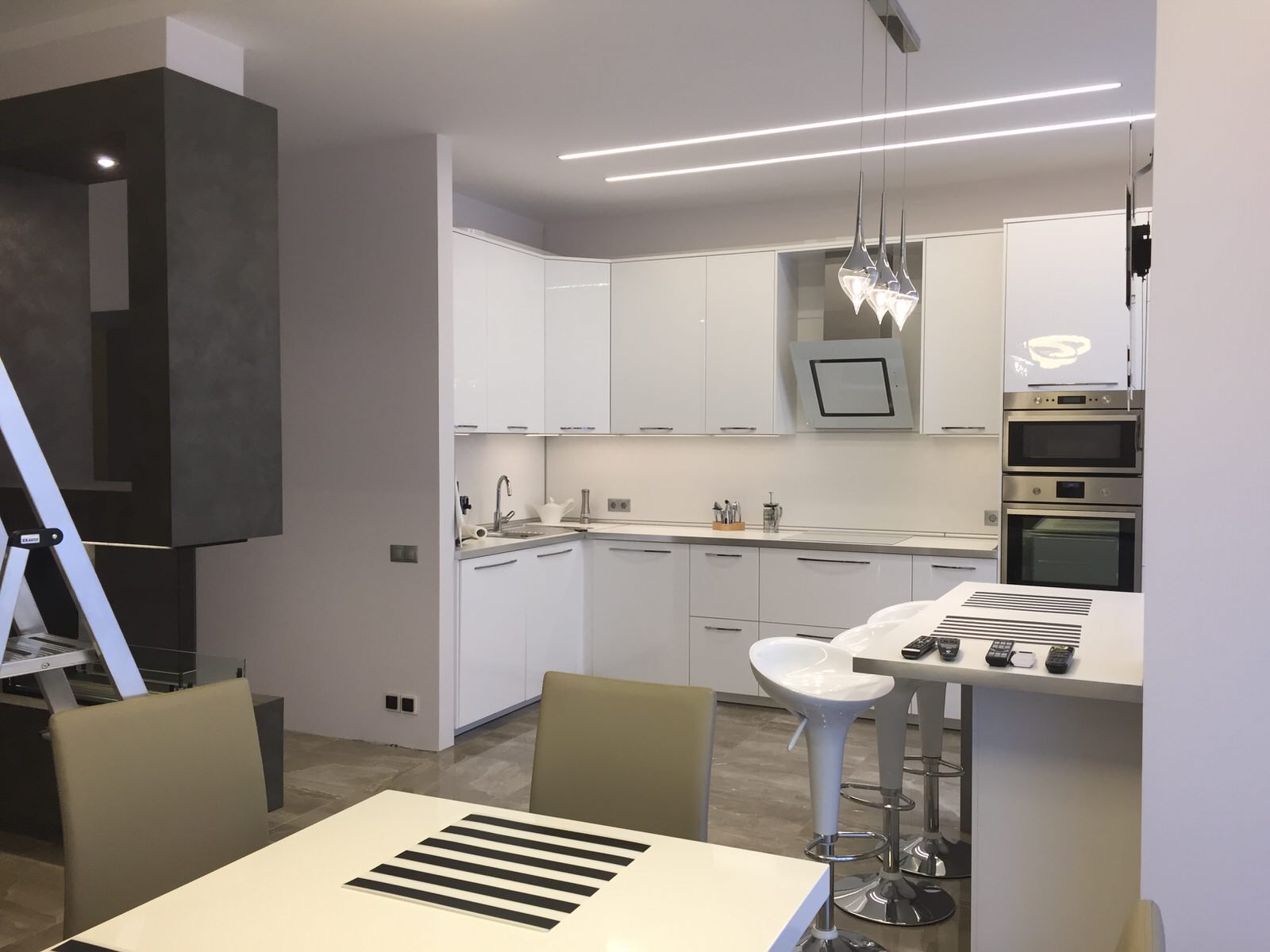 Квартира в стиле хайтек.