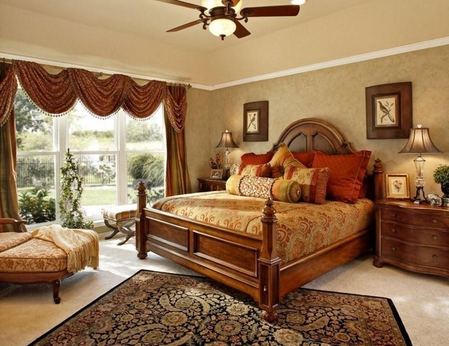 Romantic master bedroom 