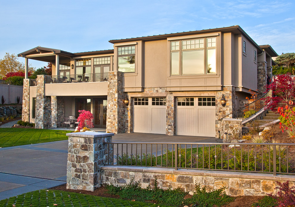 Transitional exterior in Seattle.