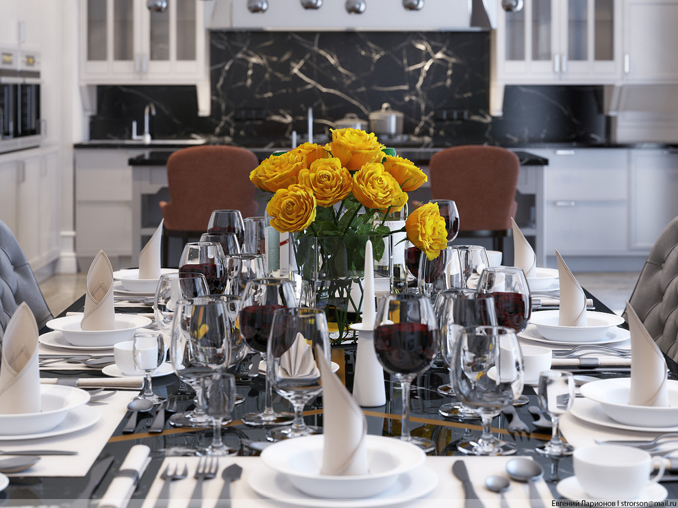 Интерьер дома в пригороде г.  Калининград.