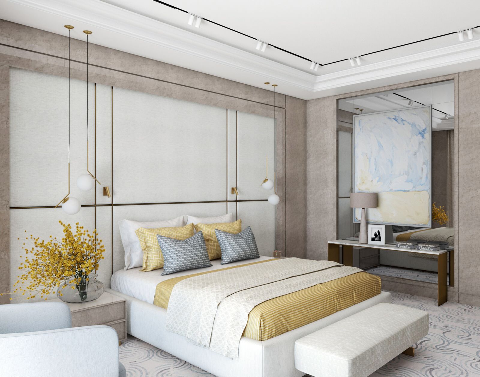 Интерьер загородного дома.