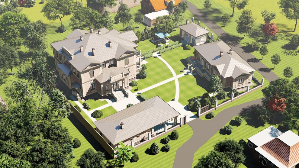 Усадебный комплекс в классическом стиле