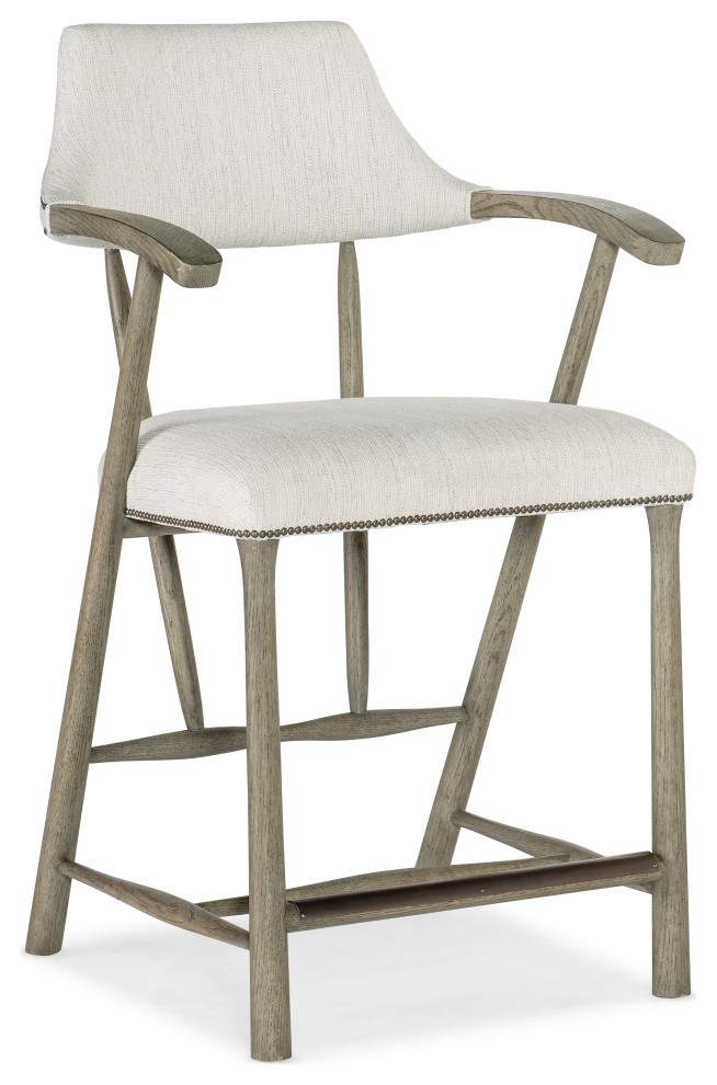Hooker Furniture Dining Room Linville Falls Stack Rock Counter Stool