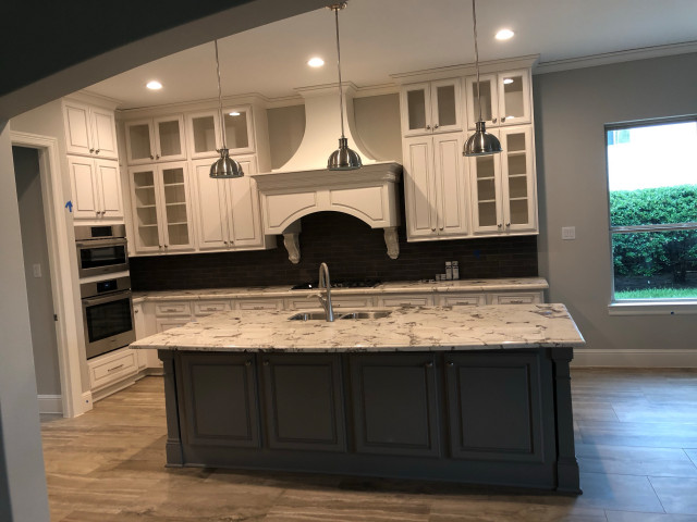 Kitchen tile and backsplash project